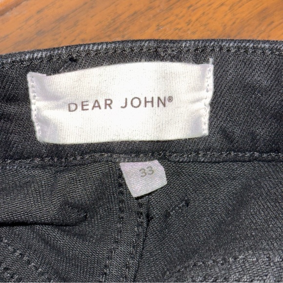 NWT Dear John Olivia Black High-Waisted Jeans. Size 33 - Picture 7 of 8